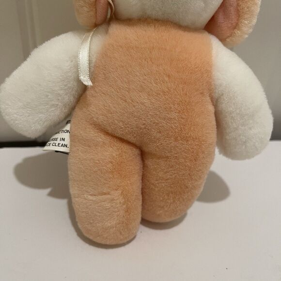 Snoopy 1968 Vintage Peach Tan Pink Plush 8" Stuffed Animal Dog Toy Peanuts - Picture 7 of 10